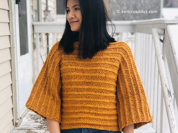3/4 Sleeve Pull over sweater