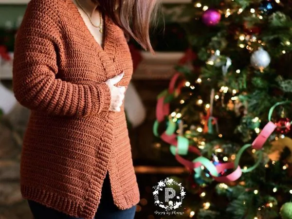 crochet Maya Cardigan free pattern