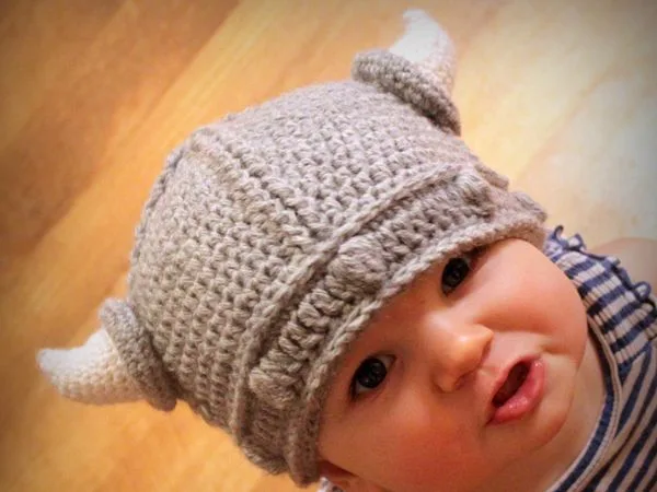 Crochet Pattern - Lael Viking Hat - All Sizes