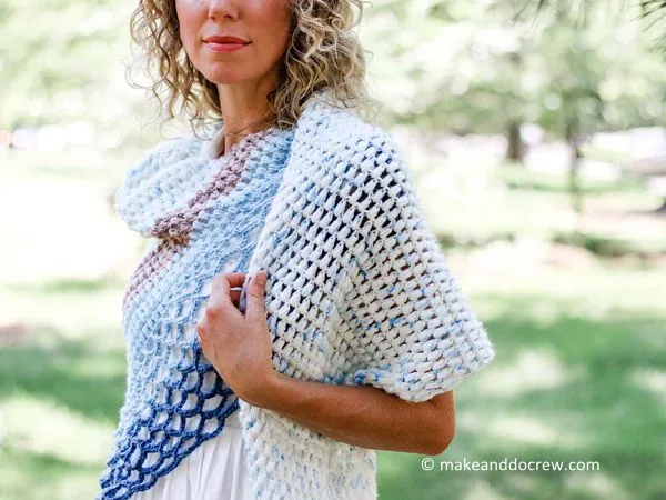 Rising Tide Shawl