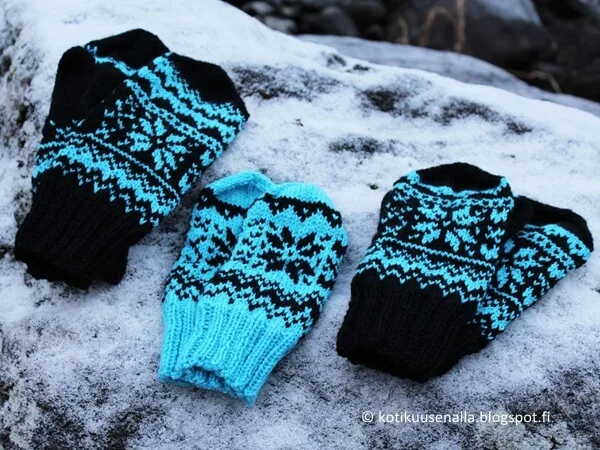 Winter mittens