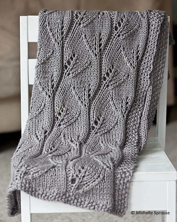 Leafy Baby Blanket
