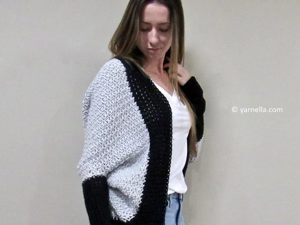 Color Block Cardigan