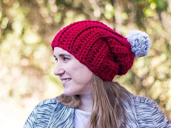 crochet Chunky Super Bulky Hat free pattern