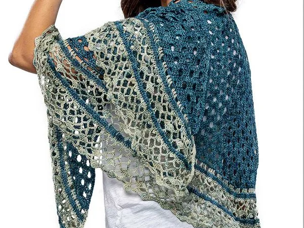 In The Garden Shawl