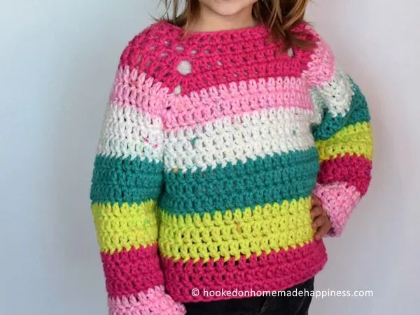 Kid's Chunky Raglan Sweater