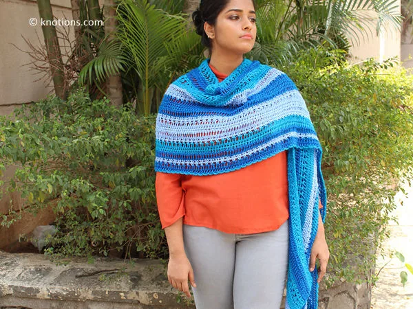 Calm Bay Shawl