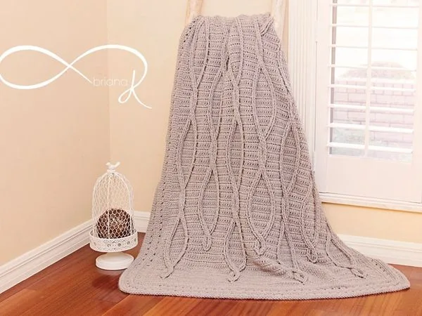 Infinity Crochet Upstream Blanket