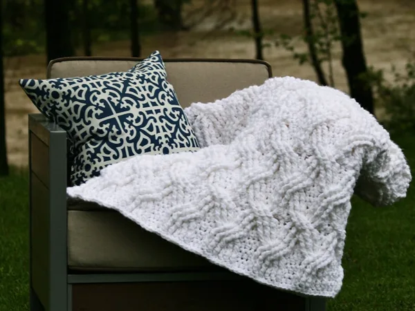 crochet The Hudson Afghan easy pattern