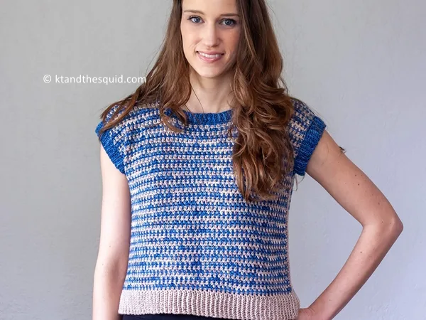 crochet Dina Tee Free Pattern