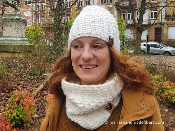 crochet The Bianca Hat Headband free pattern