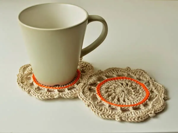 Snowflake Cotton Coaster