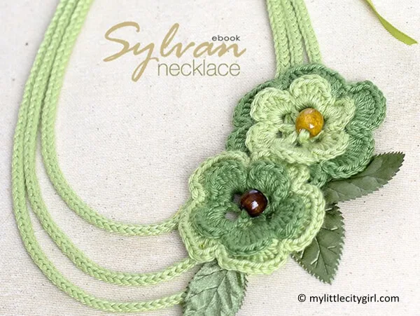 Sylvan Crocheted Necklace