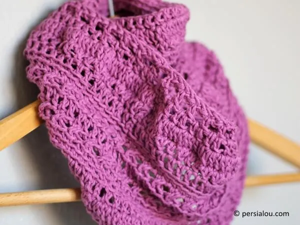 Textured Infinity Scarf