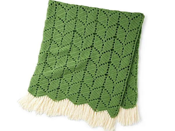crochet IVY CROCHET BLANKET free pattern