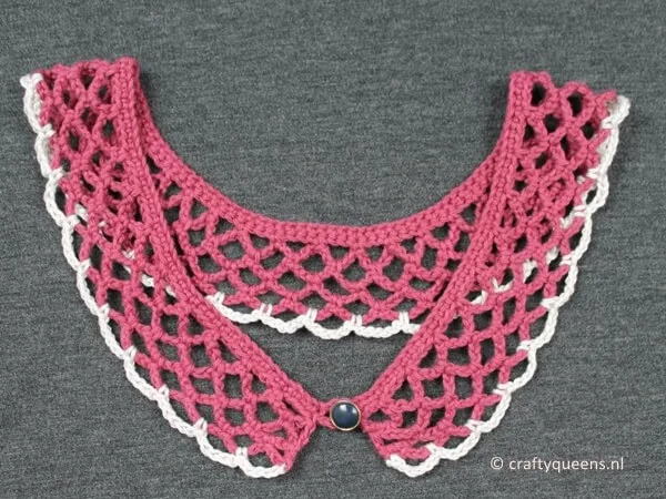 Plum Ivory Collar