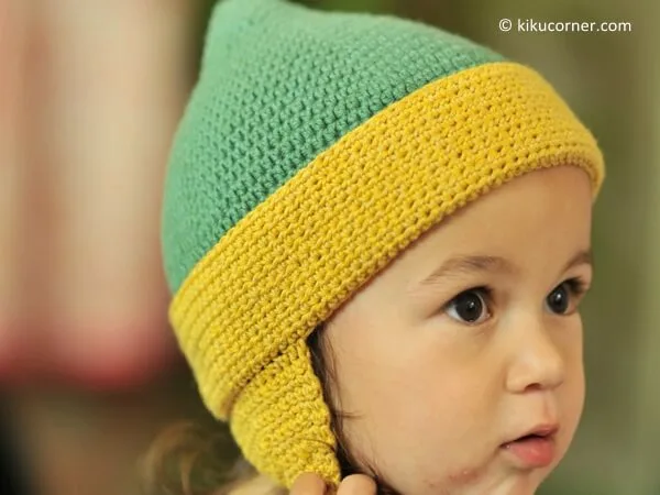Crochet Toddler Earflap Hat
