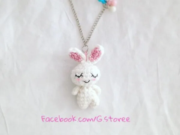 TINY RABBIT CHARM AMIGURUMI