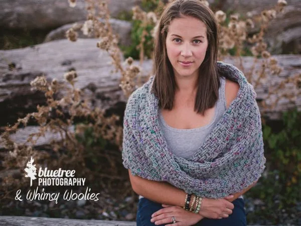 Twisted Infinity Shawl