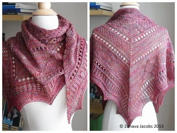 Mirabelle Texture Sampler Shawl