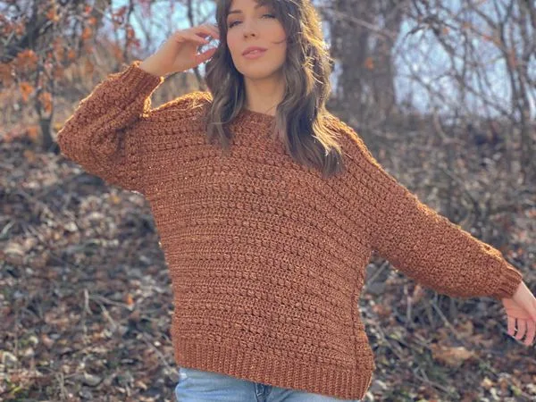 crochet The Stony Shore Pullover free pattern