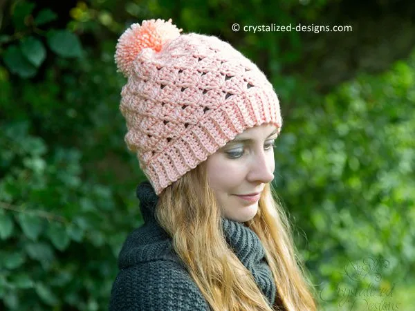 crochet Nancy Beanie free pattern