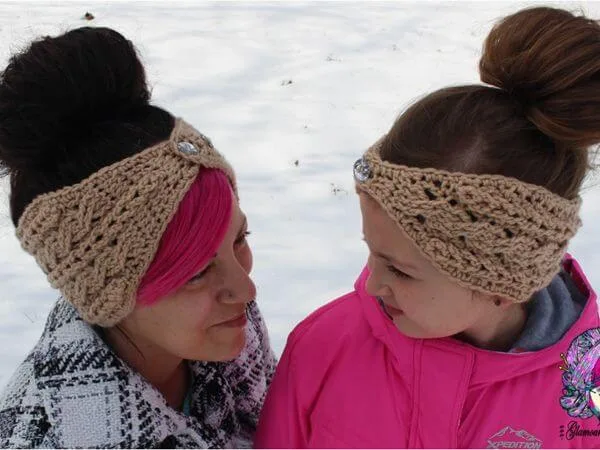 Braided Glam Cable Earwarmer