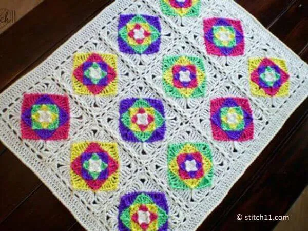 Optical Illusion Baby Blanket
