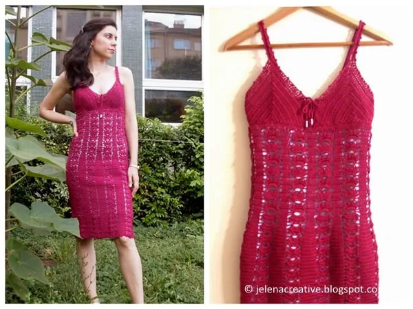 Red Cotton Dress