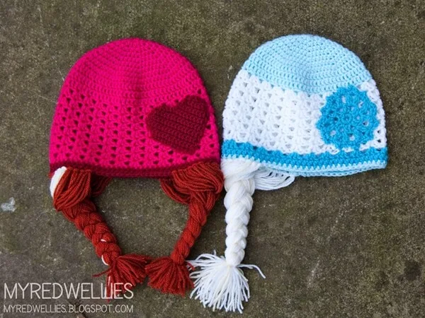 Anna & Elsa Hats