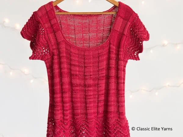 Feather & Fan Ribbed Tee