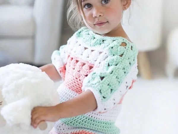 Crochet Tunic Pattern Baby to Child