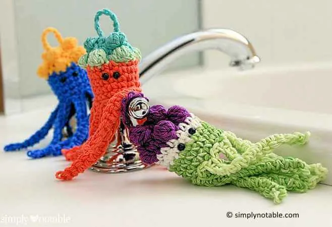 Jellyfish Bath Scrubbies