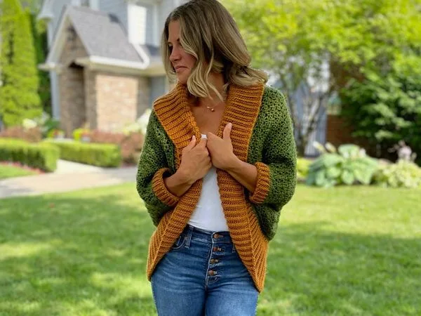 crochet Hayride Shrug free pattern