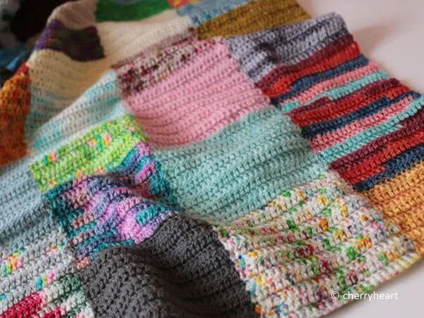 Scrappy Squares Blanket