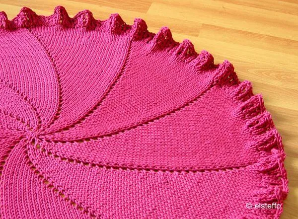 Pinwheel Baby Blanket