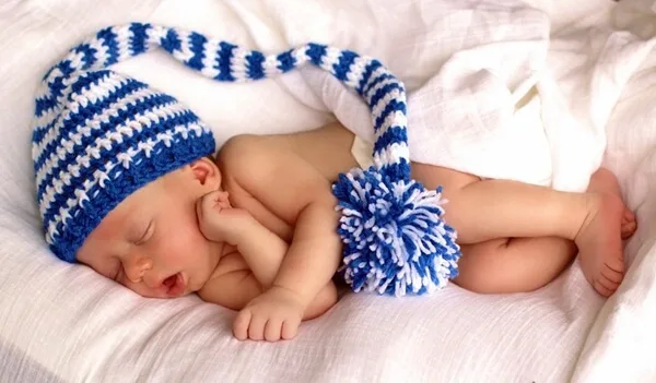 Elf Striped Pixie Hat