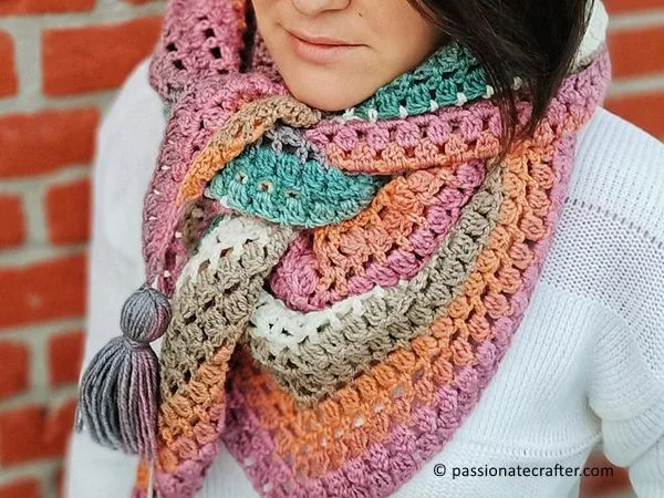 crochet Karly Wrap free pattern