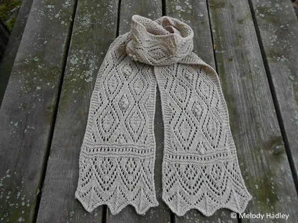 Highland Mists Lace Scarf
