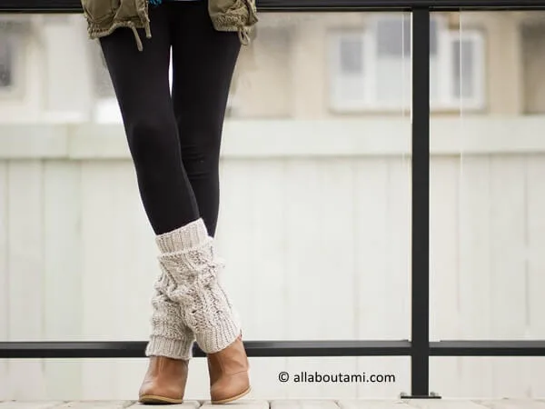 Cabled Legwarmers
