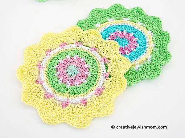 CROCHET MINI MANDALA STASH BUSTER PATTERN