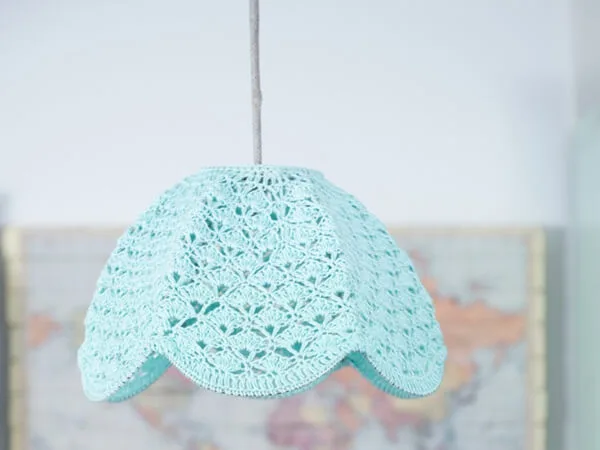 crochet lampshade PDF pattern