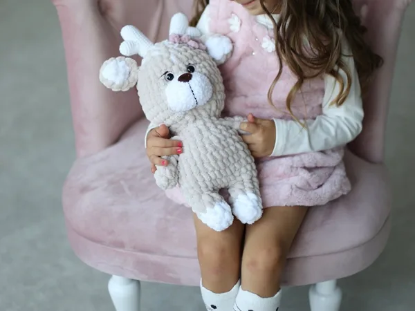 crochet Christmas Deer easy pattern