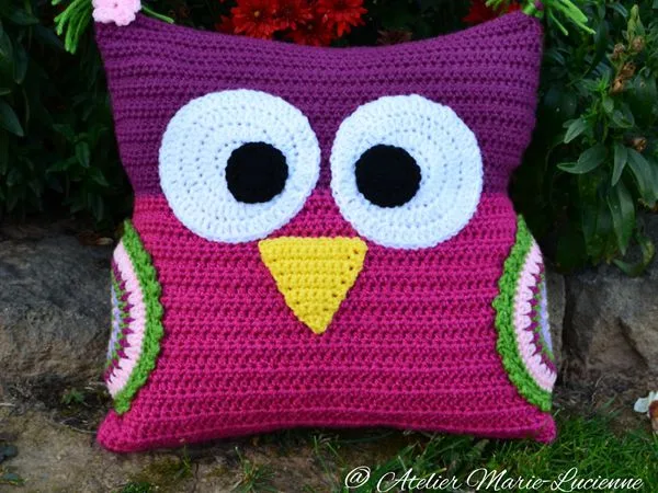 Owl Cushion for Tim