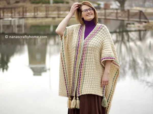 Many Wonders Ruana Wrap