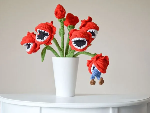 Bouquet of man-eating plants