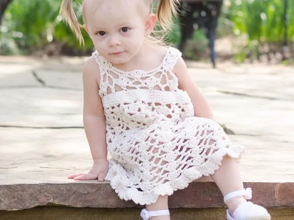 Flower Dust Crochet Pattern Sundress