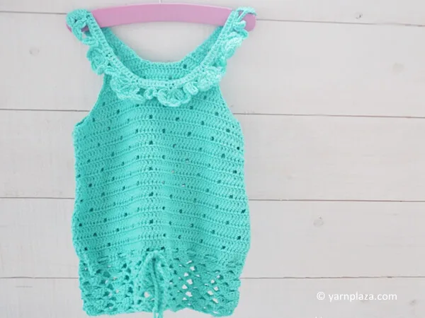 CROCHET A GIRLS TOP