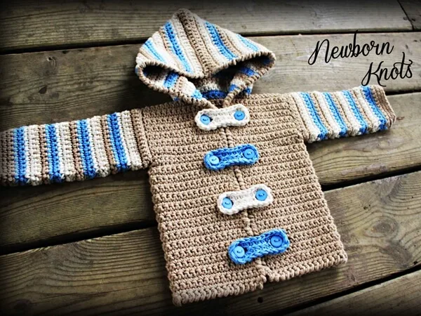 Striped Hoodie Sweater