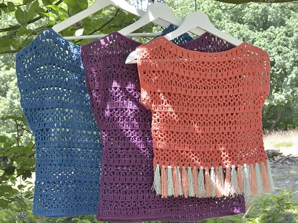 Sweater with short sleeves